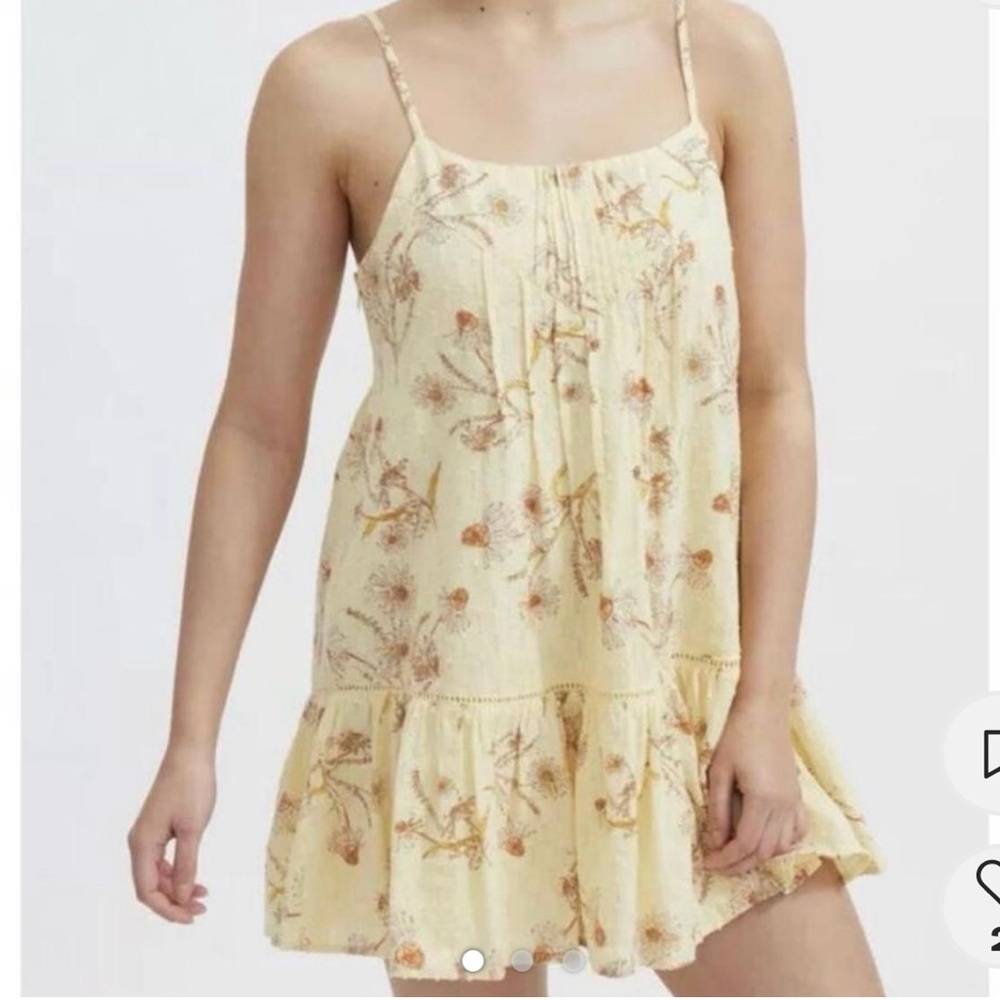 Urban Outfitters Mini Yellow Sundress